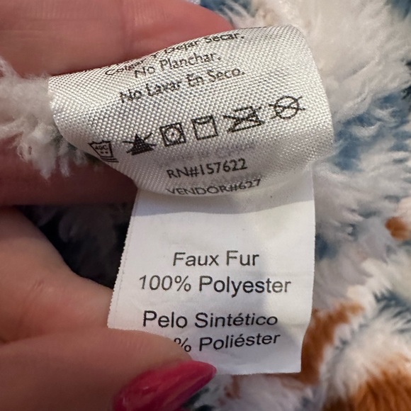 Eddie Bauer Women's Aztec Fleece Quarterzip Sweater Size Small - Picture 9 of 12